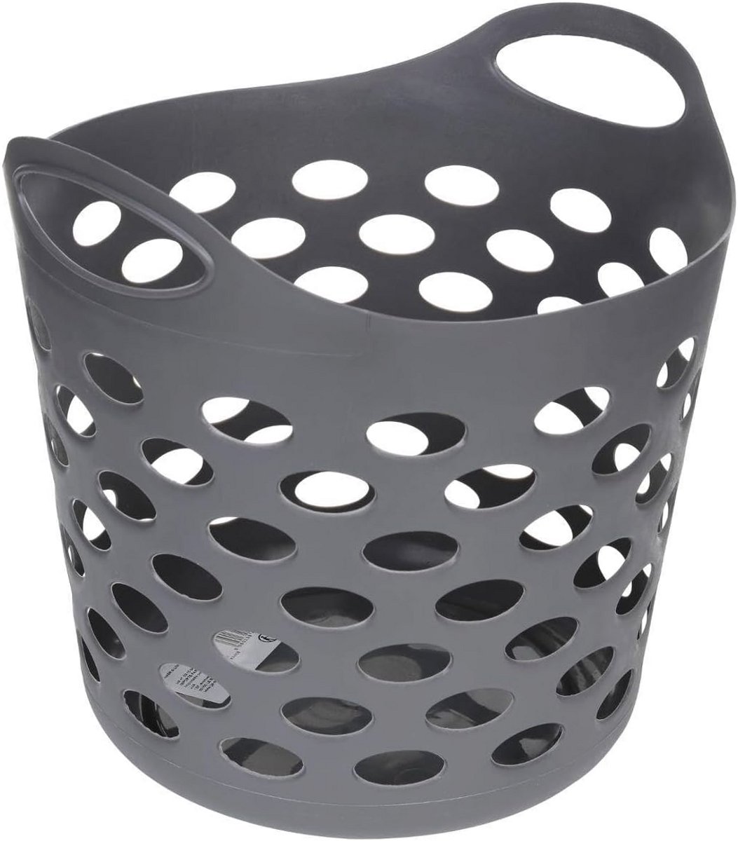 Ronde Wasmand 28L - Grijs