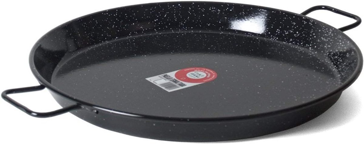 Paella-pan, geëmailleerd staal, 60 cm – Perfect voor feestelijke gerechten