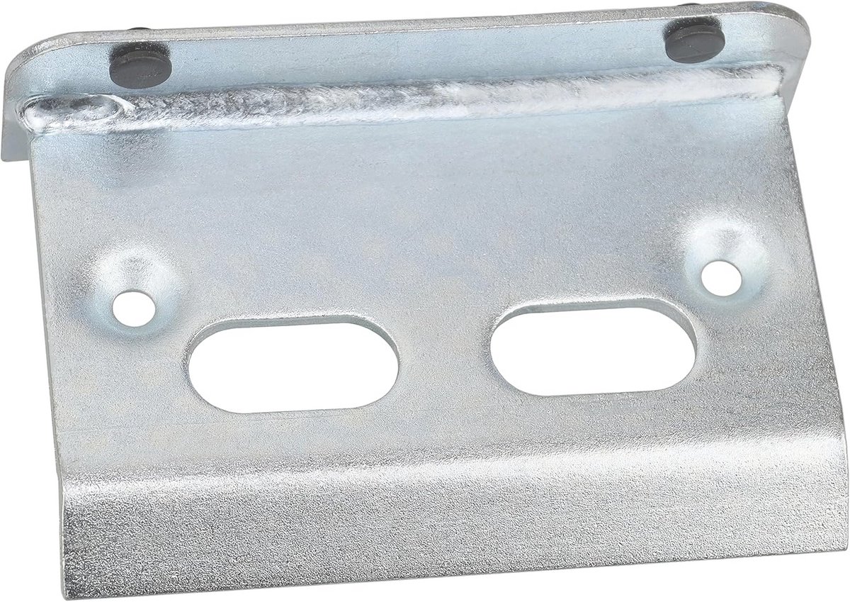 Zwarte Vloerstootstopper Poortaanslag voor Deuren en Poorten 150x100x5 mm