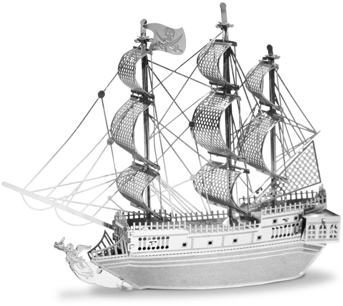 Metal Earth Modelbouw 3D Piratenschip - Metaal — afbeelding 9
