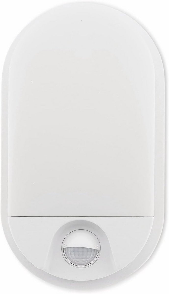 LED buitenlamp met bewegingsmelder - 10W, 1010 lumen, IP54, voor huis en tuin