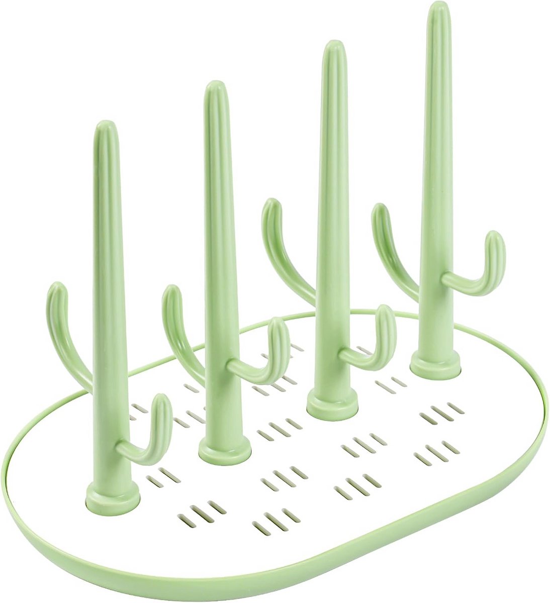 Multifunctioneel Afvoerrek voor Babyflessen en Babyaccessoires - Droogrek met Afneembare Beugels
