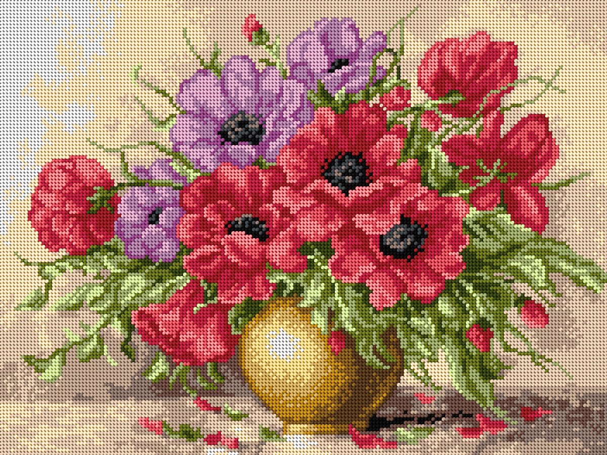 Ariadna Borduurpakket Canvas & Garen 30x40cm - 8040
