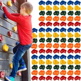 Klimstenen Set - 10 stuks - Klimsteen set voor klimwand - PE - Multicolor - Indoor en outdoor