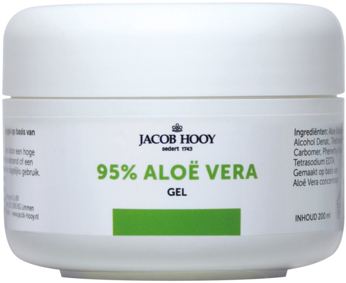 Jacob Hooy Huid- & Spierverzorging Aloё Vera Gel 95% - 200 ml - Bodygel