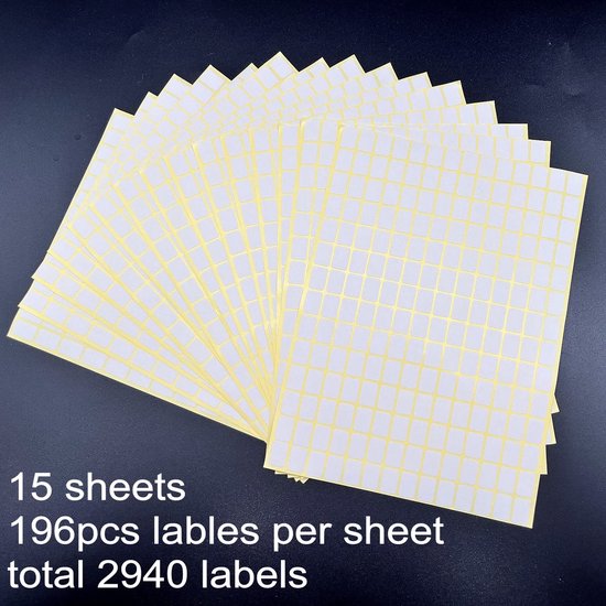 WYAN 608 Stück Aufkleber Bunt, Kleine Klebeetiketten WYAN 608 Stück Aufkleber Bunt, Kleine Klebeetiketten