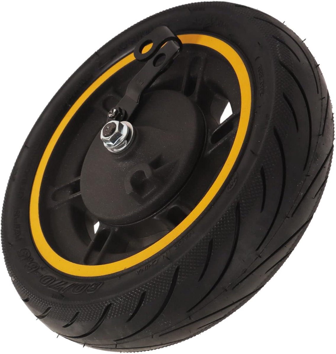 Ronte - Elektrische Scooter Voorwiel 10 Inch met Trommelrem - Vervanging Wiel voor Max G30 - Accessoires - Duurzaam en Betrouwbaar - Snelle Levering