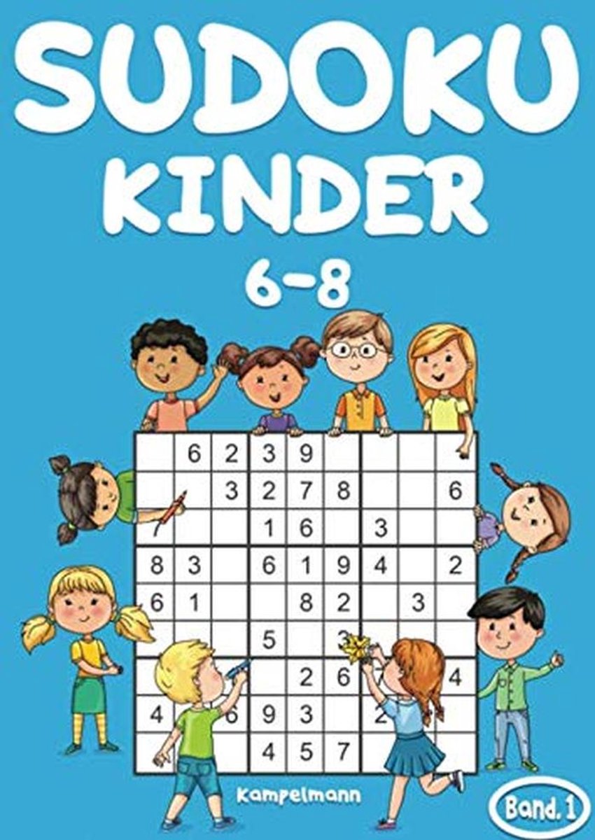 200 Sudoku Puzzels voor Kinderen 6-8 Jaar - Extra Groot Gedrukt met Oplossingen