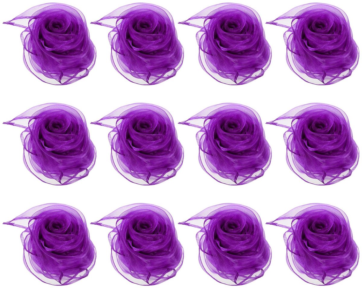 Danssjaals, 12 stuks vierkante jonglerende sjaals 45 bij 45 cm voor spelen, magische muziek, activiteit, jongleren, dressing, paars