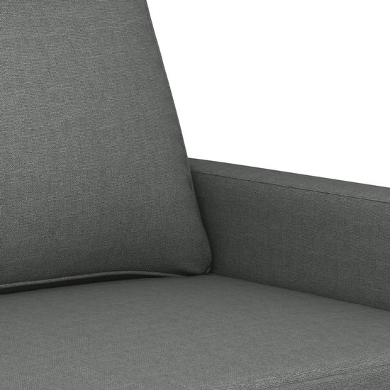 Ensemble de salon vidaXL - 4 pièces - Gris foncé - Grijs inclus