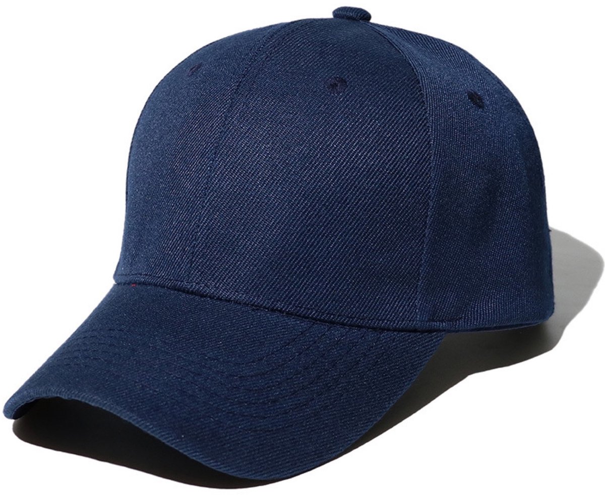 Baseball Cap Heren, Pet Dames, Verstelbaar, 55-60 CM, One Size, Polyester - Blauw