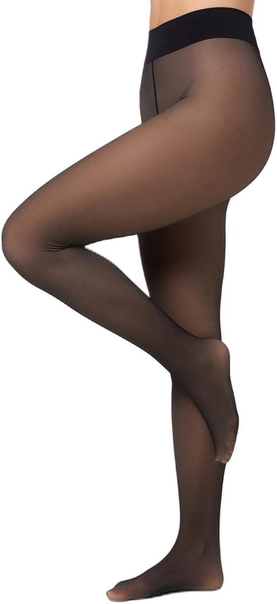 Warme en Transparante Panty 80 Denier Dames - Extra Sterk & Comfortabele Tailleband