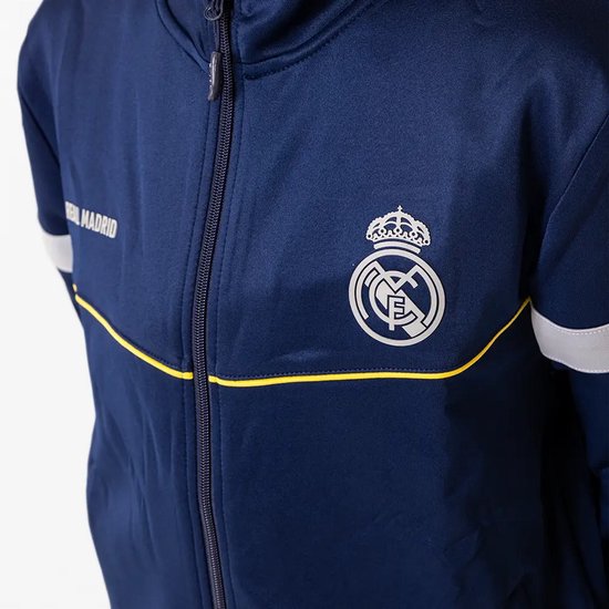 Vêtements de football d'entraînement Real Madrid 2025/2026 Enfants - Taille 128 - Blauw - Garçons et Filles - Boutique des supporters Real Madrid - Merchandise officiels