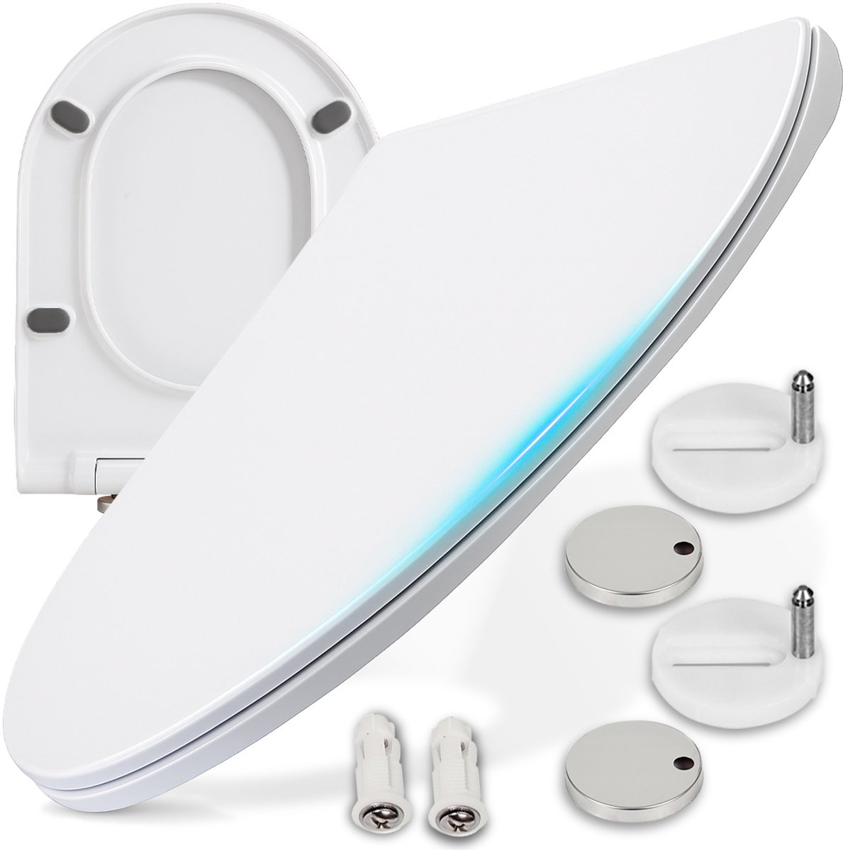 Universele Soft Close Toiletbril - Gemakkelijk schoon te maken en snel te monteren