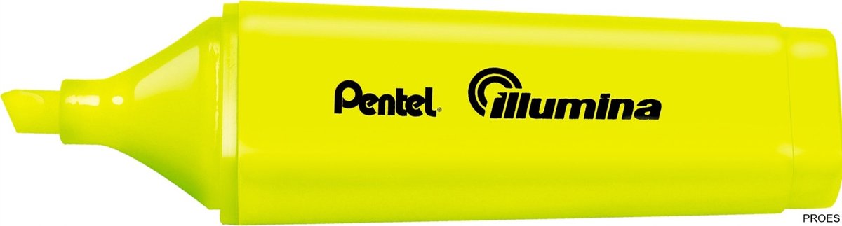Pentel Platte Markeerstift Geel SL60-G - 5mm Punt
