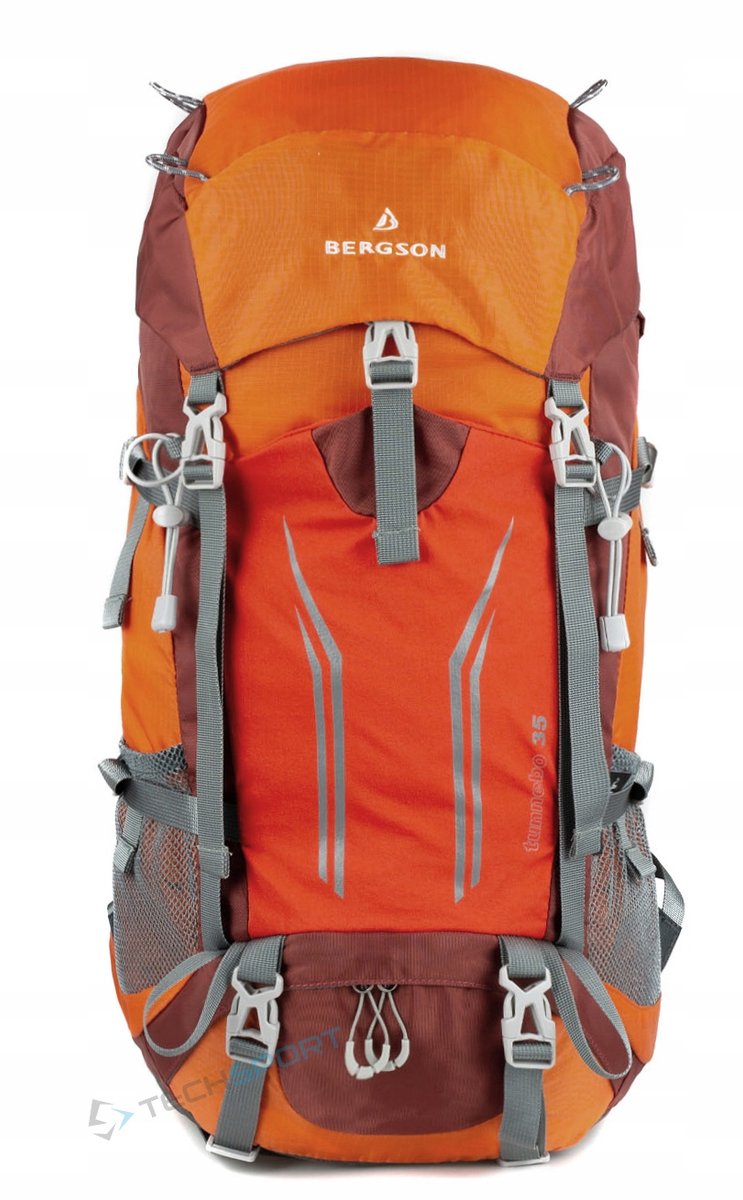 Bergson Tunnebo 35L: Aangepaste Oranje Trekkingrugzak