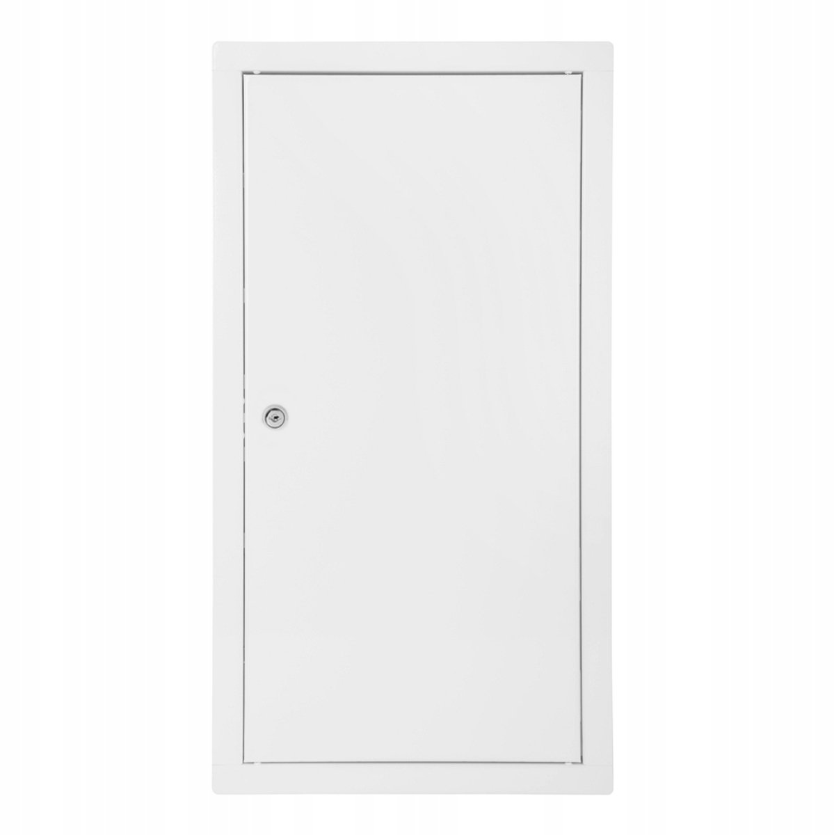 Metalen Inspectieluik Wit 30x60 met Slot