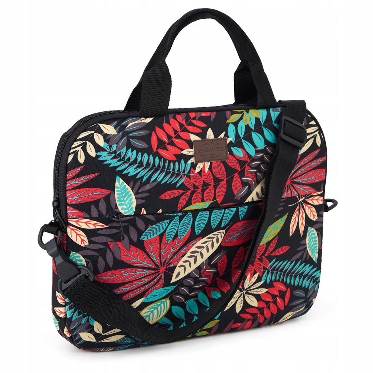 Dames Laptoptas 15.6" Bloemenprint Lichtgewicht Beschermhoes Zagatto