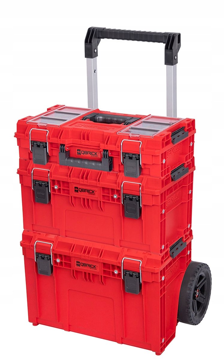 Qbrick System PRIME Red Ultra HD opbergboxenset op maat