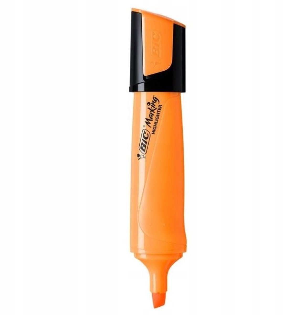 BIC Markeerstift Platte Oranje Marker - 1 Stuk