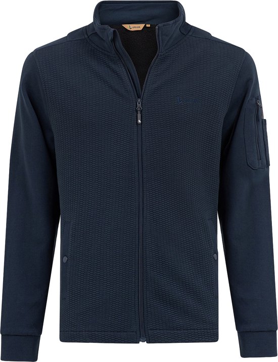 New Zealand vest oranje rits gemêleerd | Schulte Herenmode