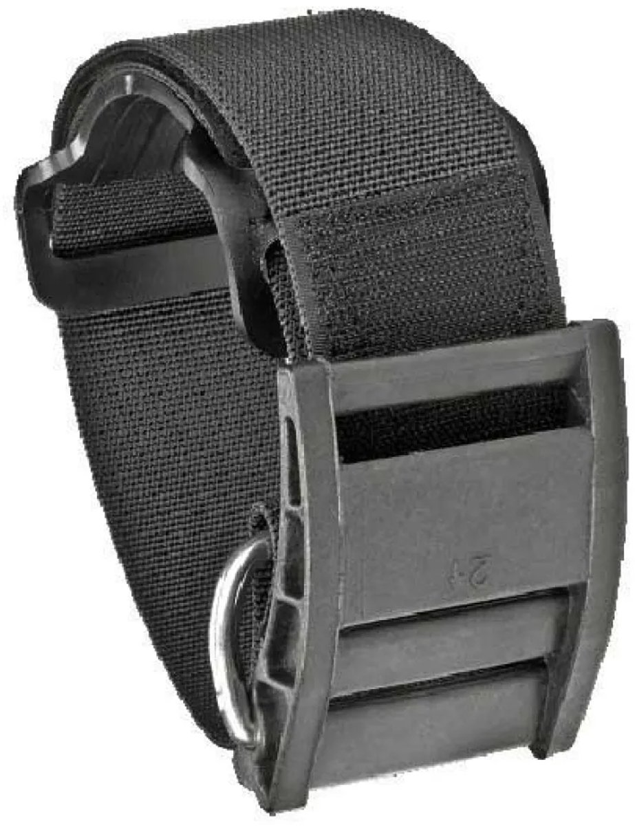Xdeep Cam Band With Plastic Buckle Duikflesband Zwart