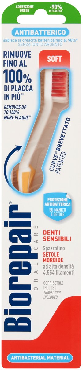 Biorepair Curve Handtandenborstel - Zacht, Effectief en Tandvleesvriendelijk