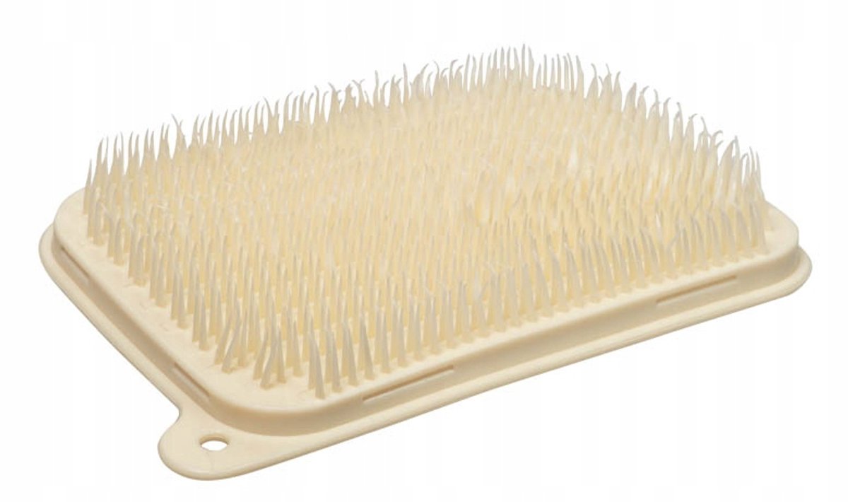 2-in-1 Borstel & Onderzetter: Reinigen, Drogen, Organiseren (12x8cm)