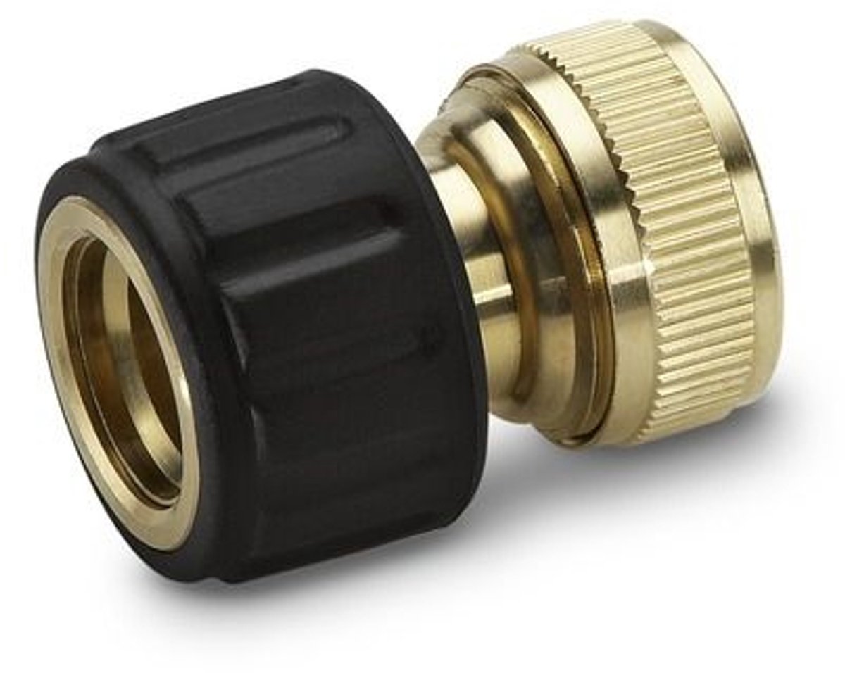Kärcher Messing Slangstuk 3/4" met Aquastop 2.645-018.0