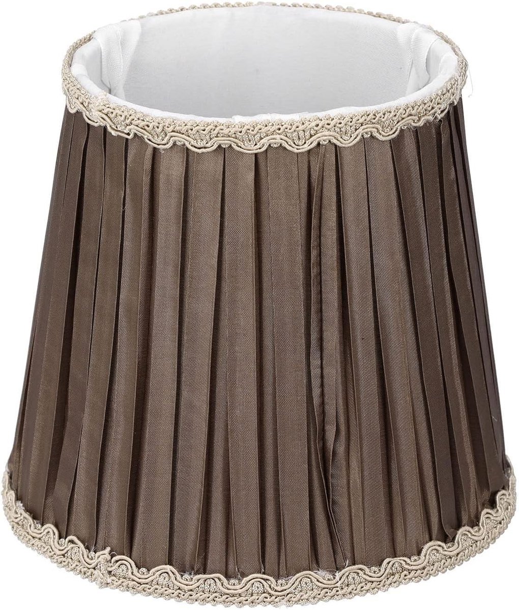 Stoffen lampenkap voor E14 lampen, moderne decoratieve tafellamp en vloerlamp, linnen opvo