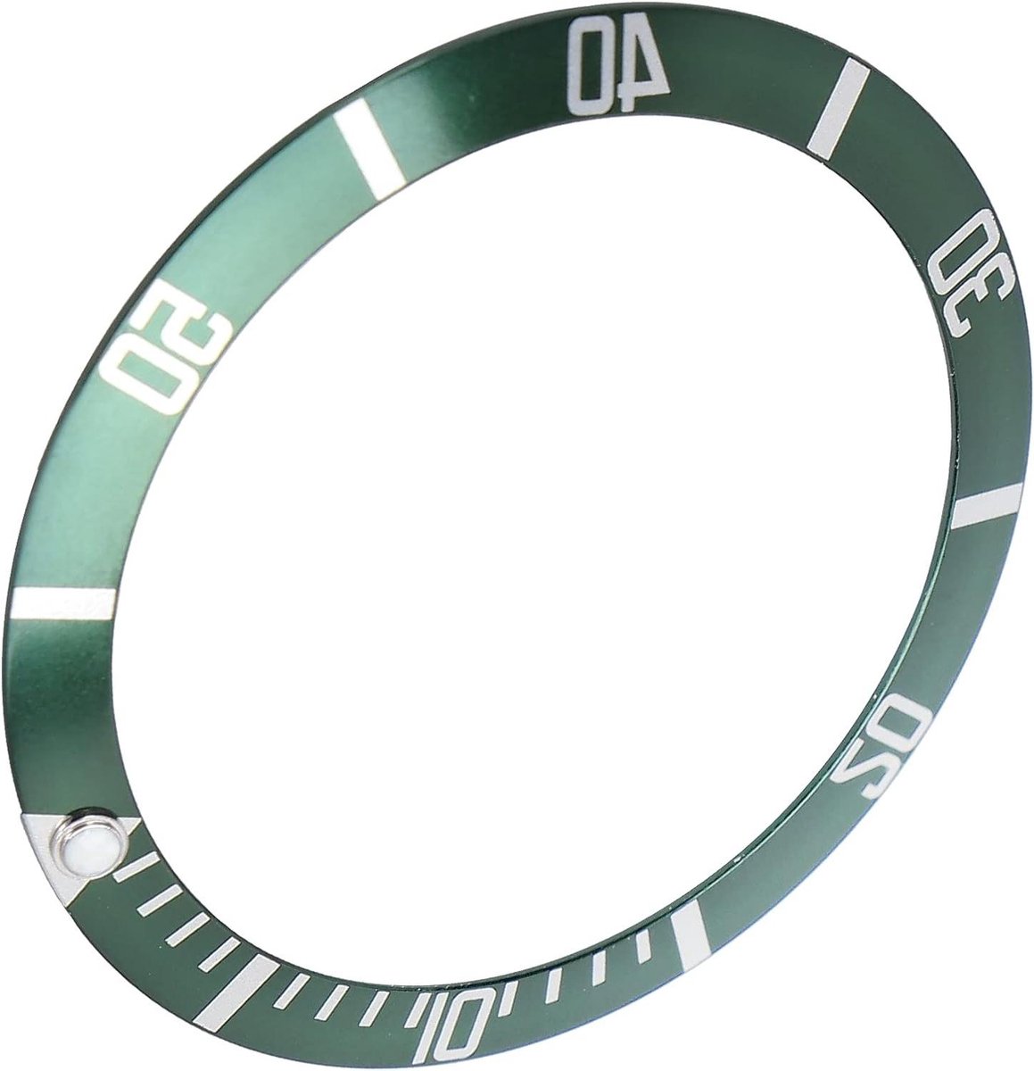 Polshorloge-inzetstuk van aluminium met eenvoudige installatie in meerdere kleuren. Geschikt voor horlogereparatie en vervanging van horlogerand.