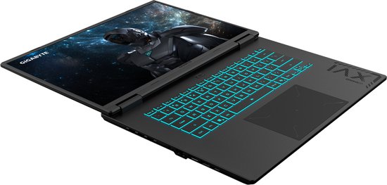 GIGABYTE GAMING A16 PRO DXHG4BECC4SH laptop Intel Core 7 240H 40,6 cm (16") Quad HD+ 32 GB LPDDR5x-SDRAM 1 TB SSD NVIDIA GeForce RTX 5070 Ti Wi-Fi 6E (802.11ax) Windows 11 Home Zwart - GIGABYTE - Hoofdafbeelding