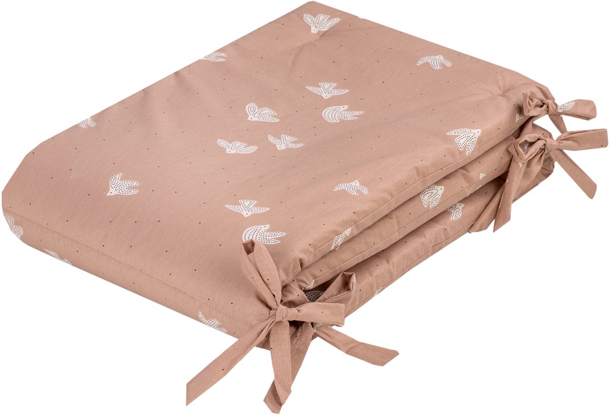 Julius Zöllner Bedomrander – Roze – Birdy – 180/35 cm