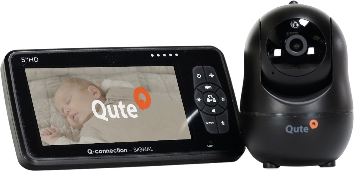 Qute Q-Connection Signal Babyfoon met Camera - afbeelding 2