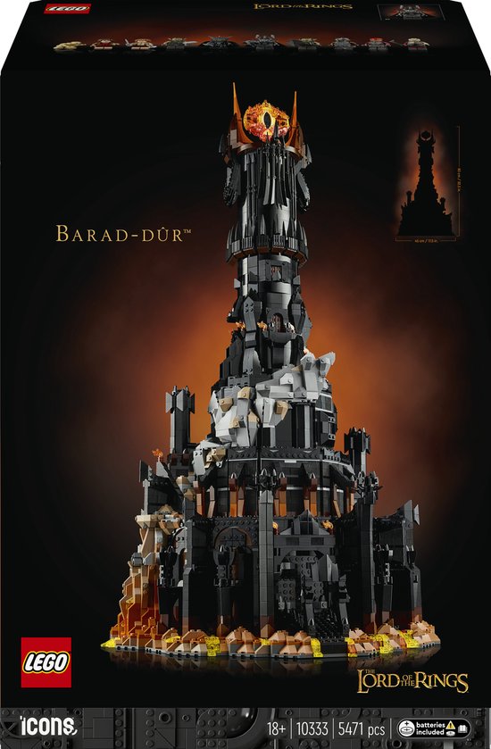 LEGO The Lord of the Rings Barad-dûr - 10333