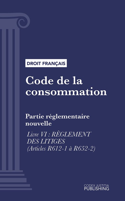 Code de la consommation - cover