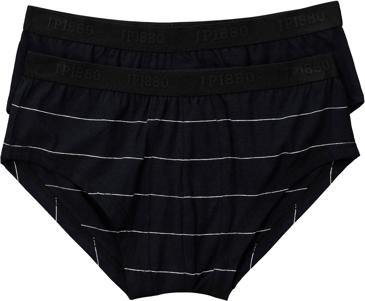 JP 1880 - Heren - Slips FLEXNAMIC® in set van 2 - Zwart - Maat 7XL