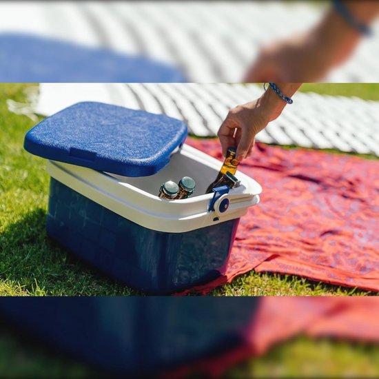Koelbox voor Onderweg - 10 Liter, Hermetische Sluiting, Ideaal voor Picknick en Reizen van Koelbox. — afbeelding 2