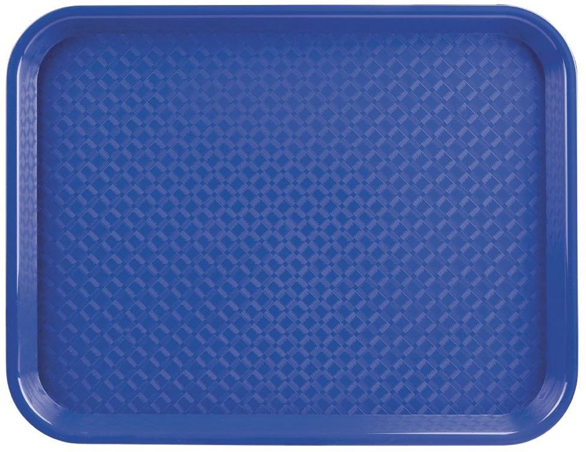Foodservice Dienblad Blauw - 305x415mm Ideal voor Fastfood