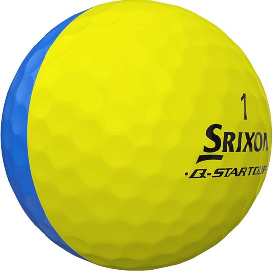 Tweekleurige golfballen voor betere zichtbaarheid en controle, perfecte grip en afstand voor golfers van Merkloos — afbeelding 2