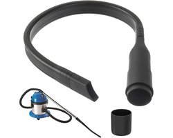 Flexibel spleetmondstuk voor stofzuigers, 62 cm lang, plat verlengstuk voor stofzuigers met een aansluiting van 32 mm en 35 mm.