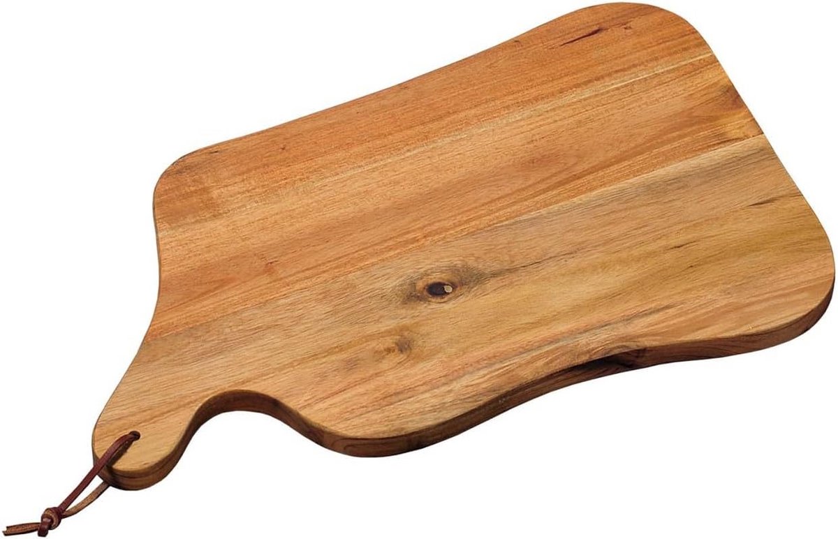 Houten Serveerplank en Snijplank - 42.5 x 25 cm - Stevig en Stijlvol