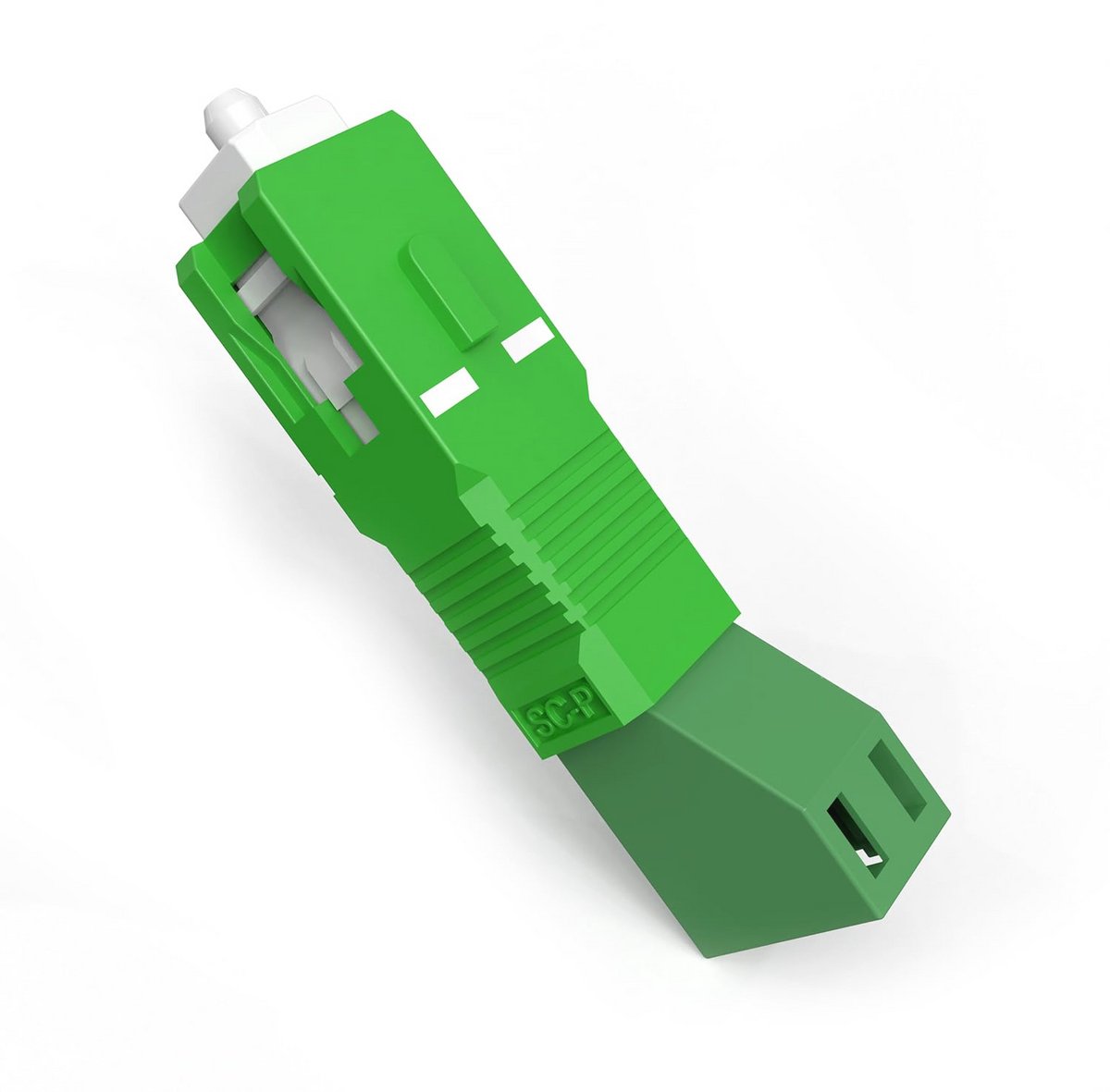 Glasvezel adapter LC/APC naar SC/APC stekker voor betrouwbare interfaceconversie