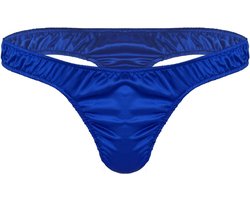Satijnen Heren Strings en Tanga's - Sexy Ondergoed met Lage Tailleband