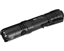 Krachtige LED Zaklamp USB-C Oplaadbaar - 1200 Lumen - Inclusief Batterijhouder