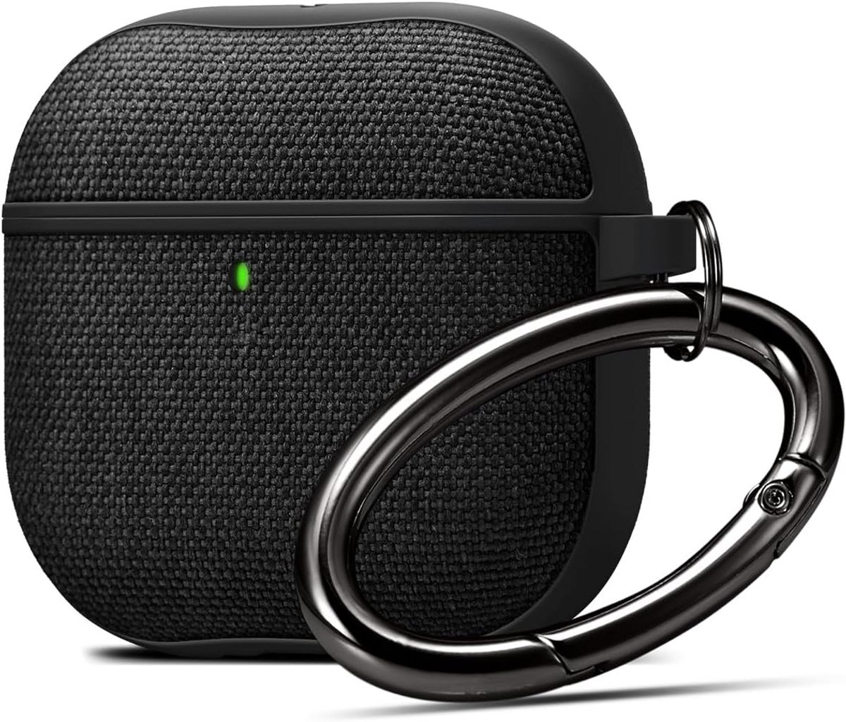 Draagcase Beschermhoes voor AirPods 4 (2024) - Zwart