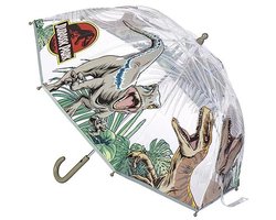 Jurassic Park Bubble Paraplu - Velociraptor Ontwerp - Handmatige Opening - Duurzaam en Waterdicht