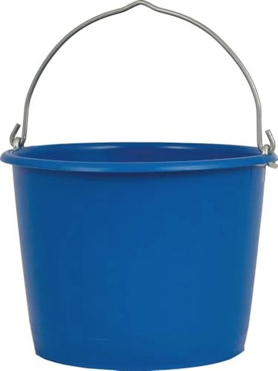 Bouwemmer 12 liter - Blauw