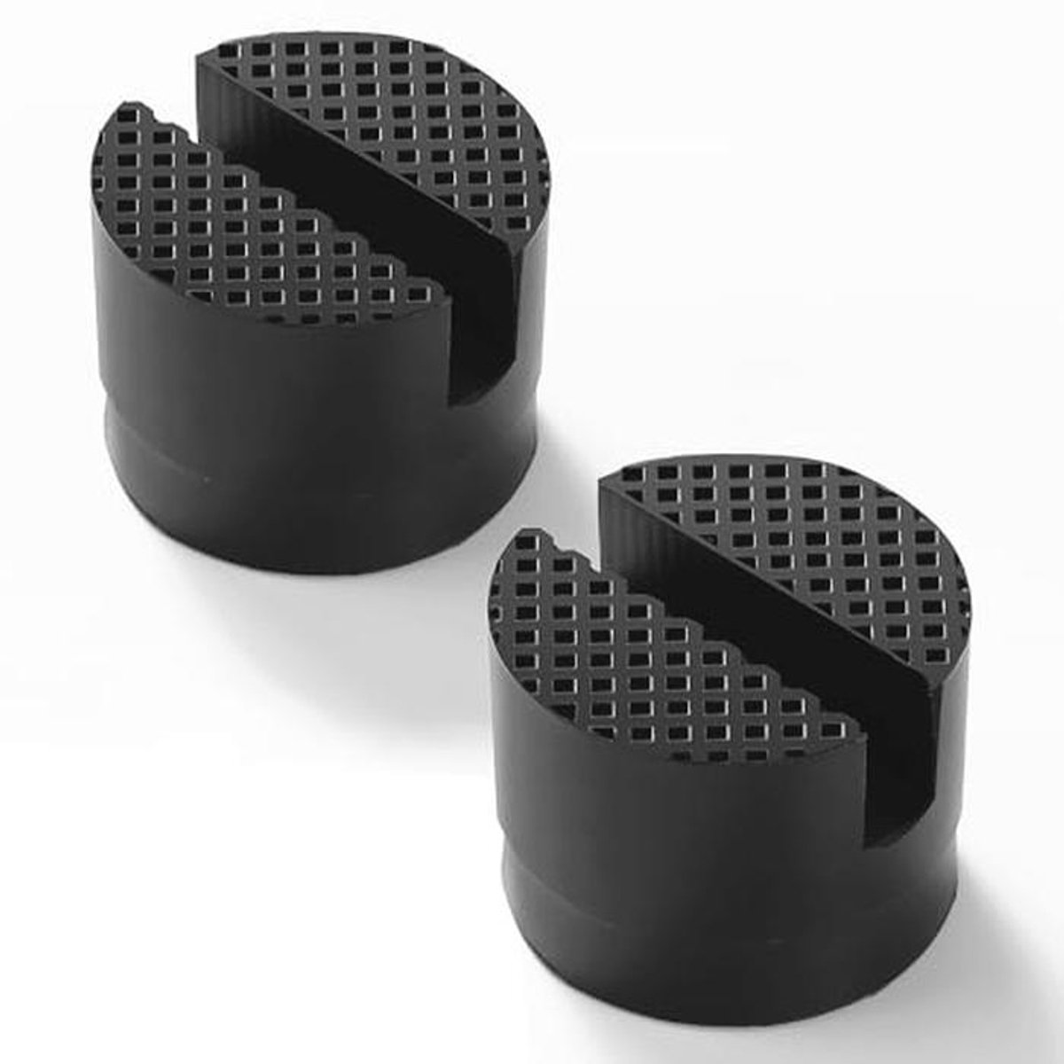 Rubberen Pad voor Autokrik - 50mm - 2 Stuks - Ideaal voor Hefplatforms