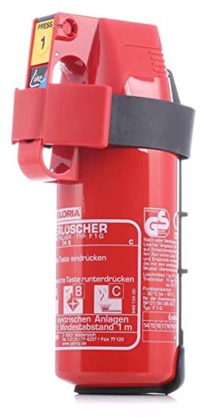 F1G brandblusser voor voertuigen - Compact en gebruiksvriendelijk